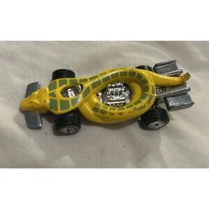 HOT WHEELS TURBOA SNAKE RACE CAR REPTILE BOA Loose 1985 Yellow